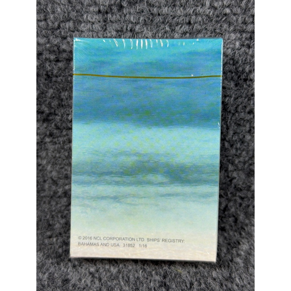 Norwegian Cruise Line NCL Playing Cards Deck Beach Ocean Wave Sealed 2016 New